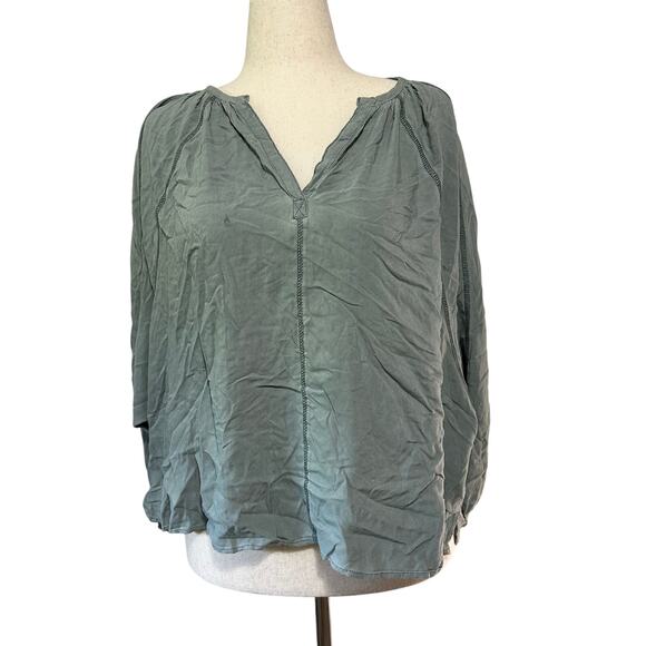 Mustard Seed Tops - MUSTARD SEED Women's V-Neck Long Sleeves Top Size L